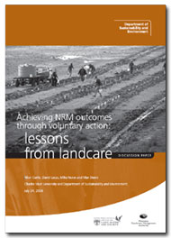 Lessons from Landcare